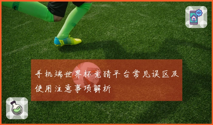 手机端世界杯竞猜平台常见误区及使用注意事项解析